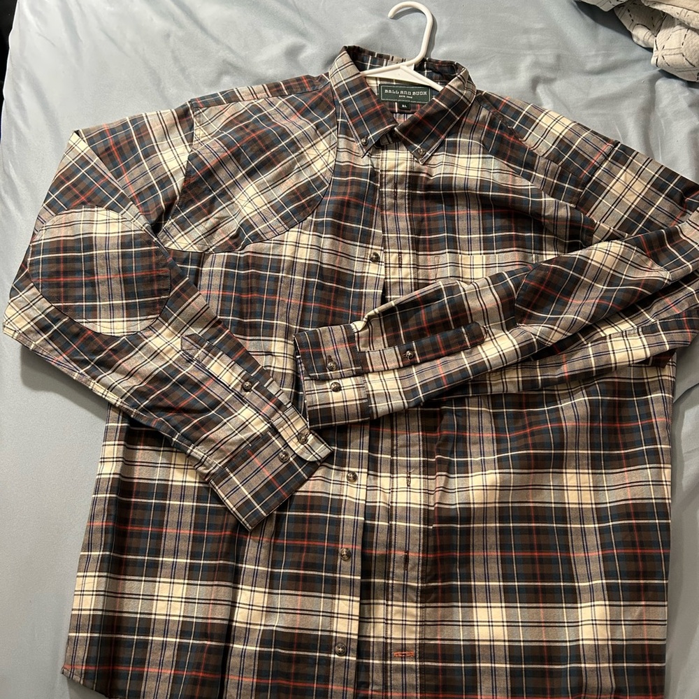 Ball And Buck Men's Plaid Shirt - Multicolor